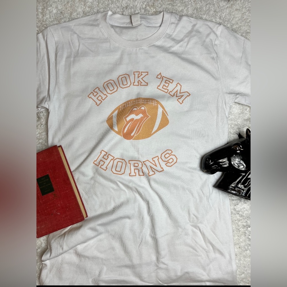 Hook ‘Em Horns Texas Football Shirt | Sizes S-XL